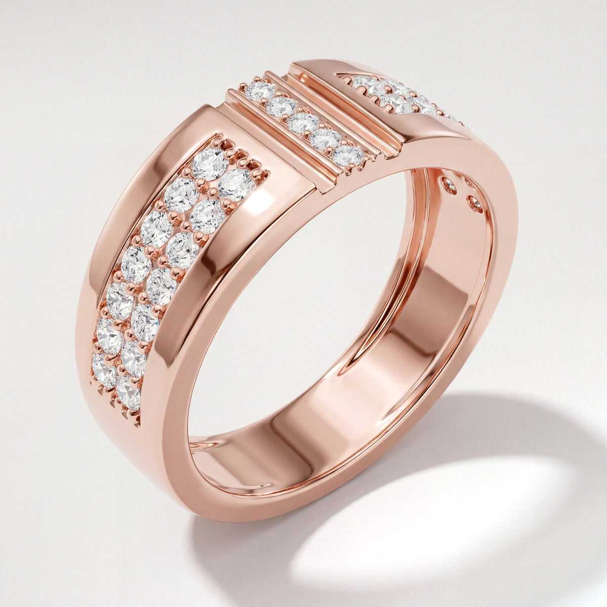 The Conrad Men's Ring - angle 1