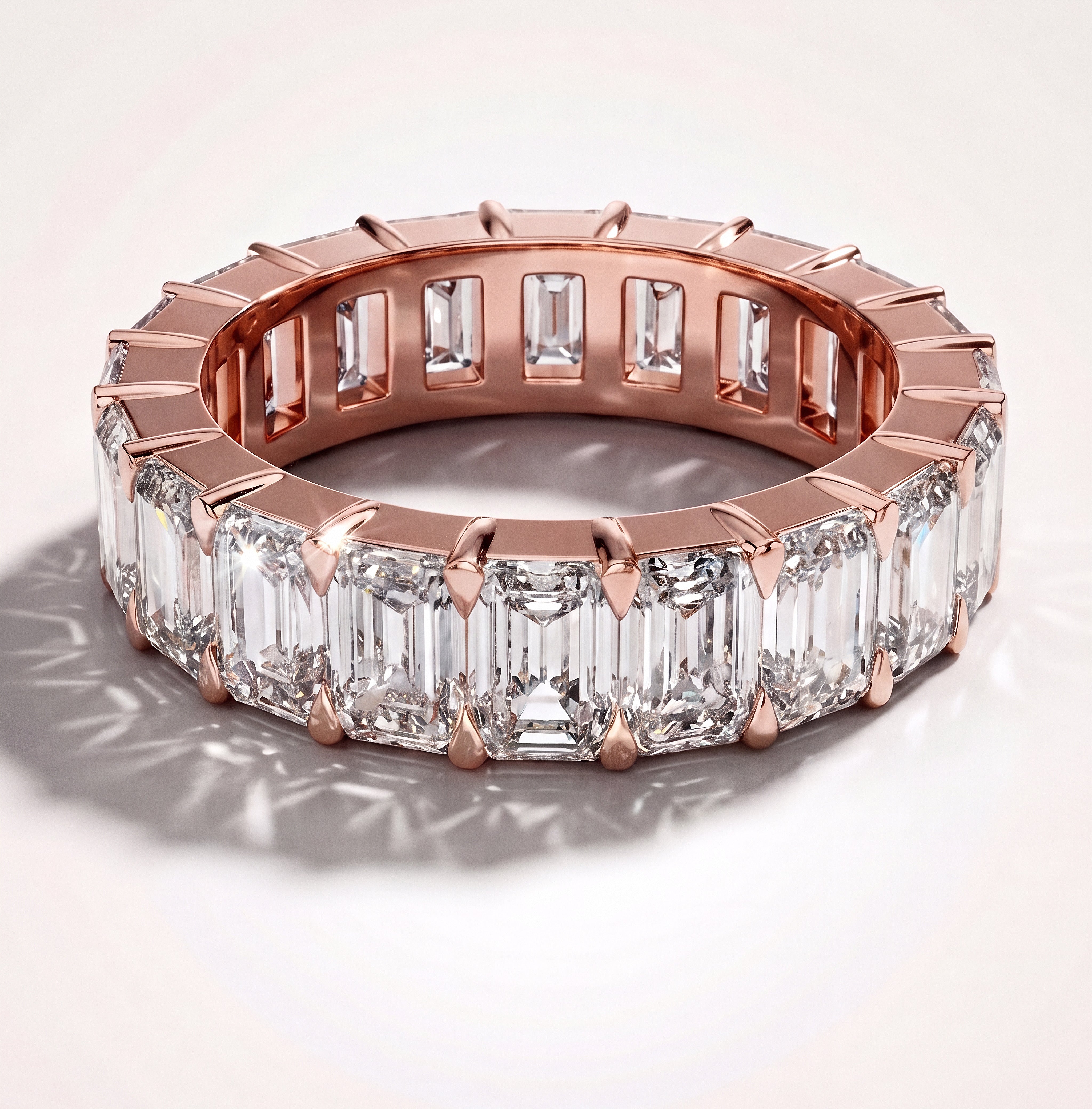 The Dakota Eternity Ring - angle 1