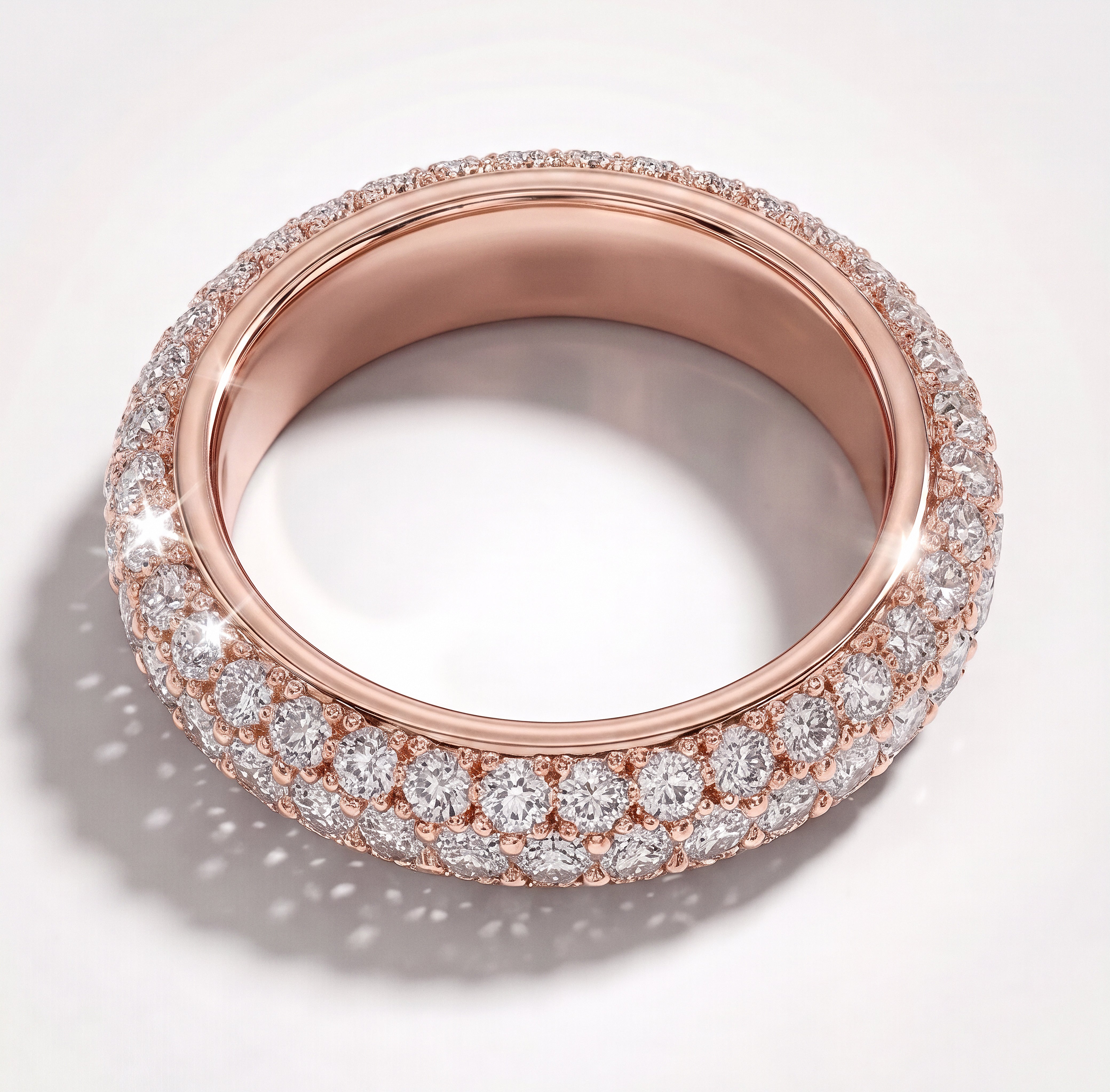 The Dawn Eternity Ring - angle 2