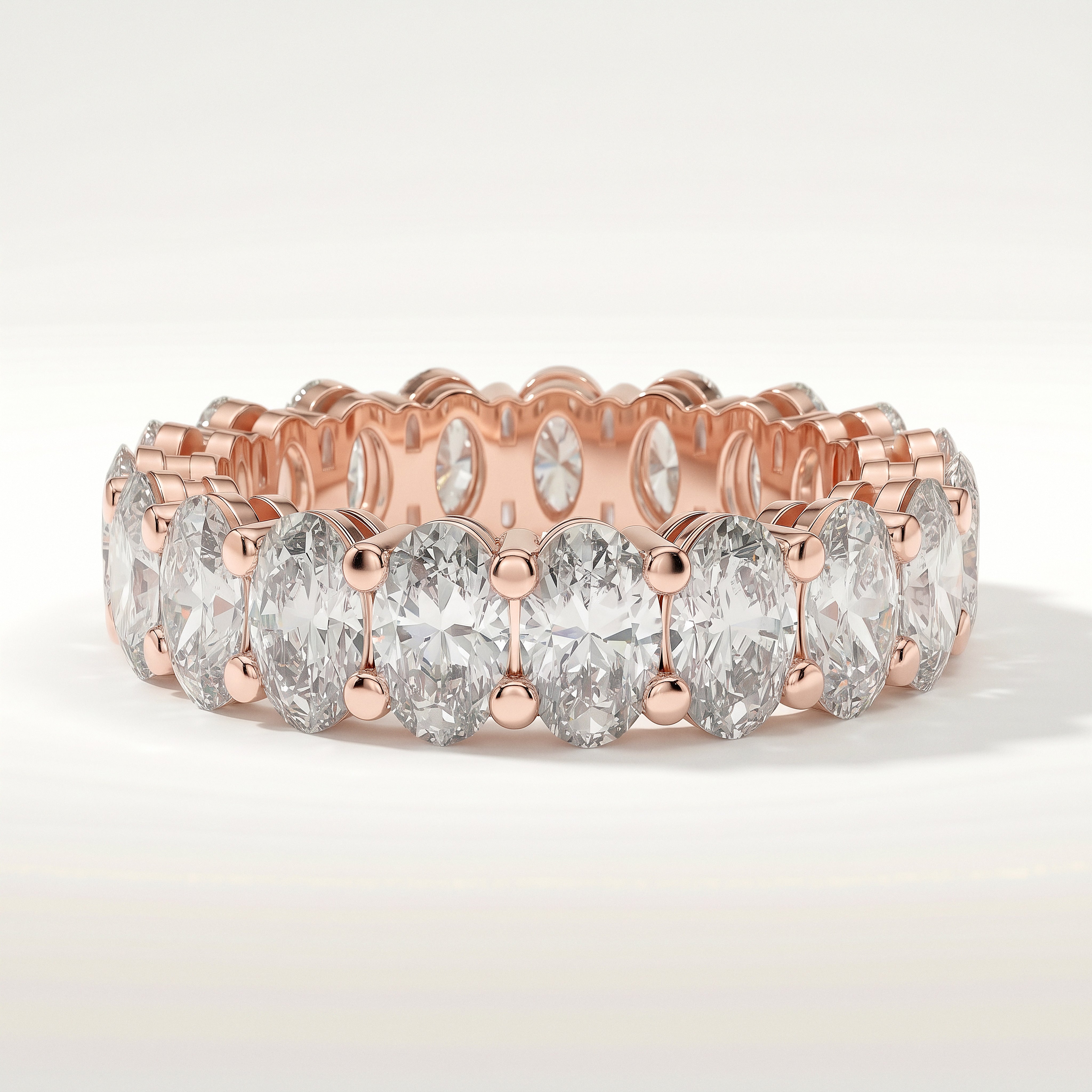 The Donna Eternity Ring - angle 1