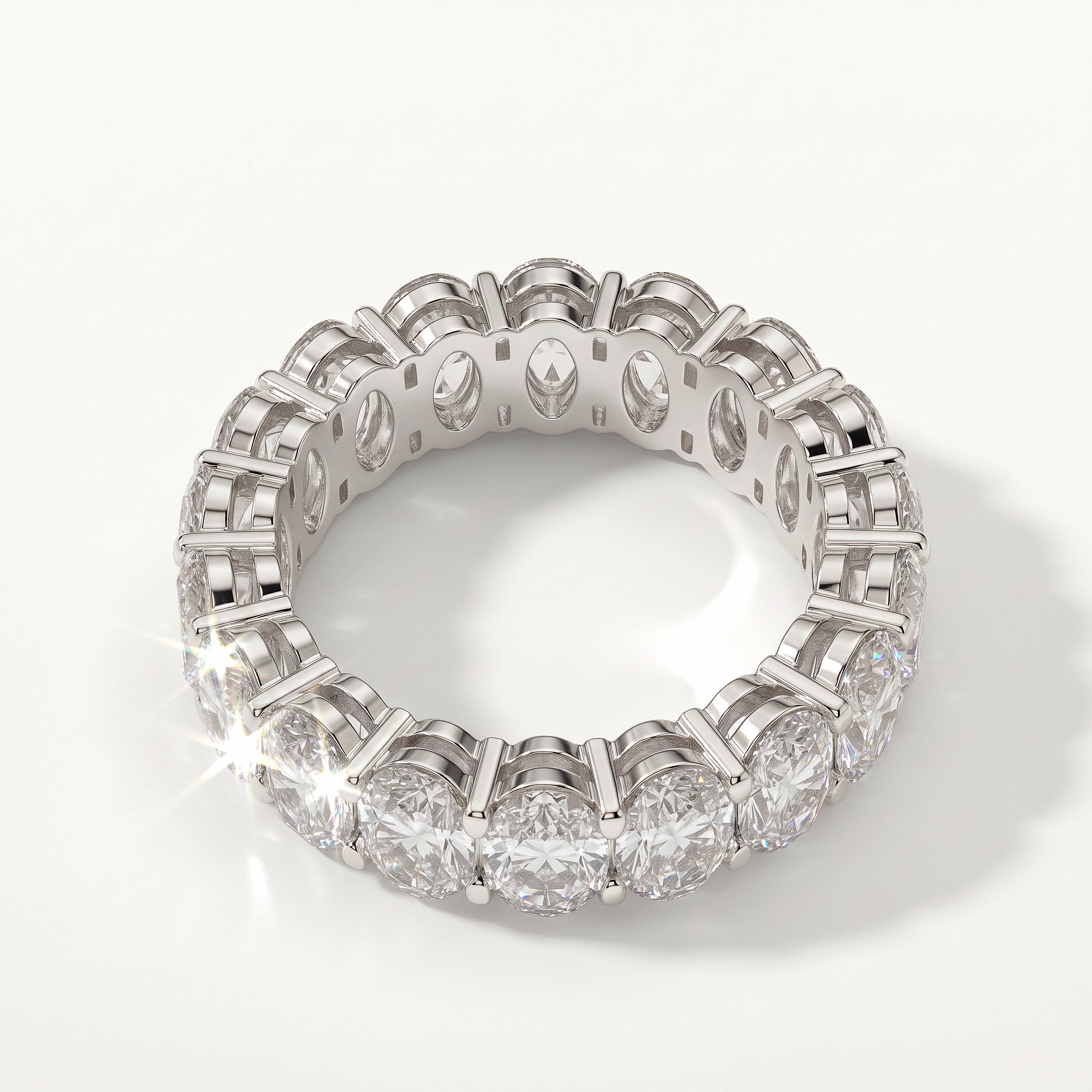 The Donna Eternity Ring - angle 4