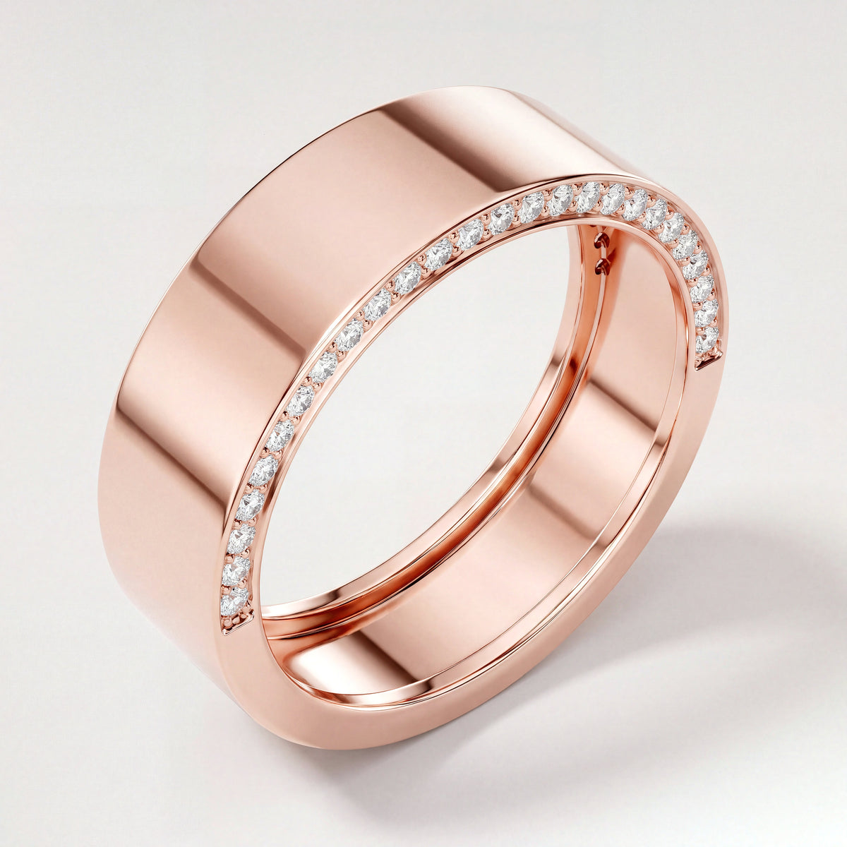 The Dorian Men's Ring - angle 1