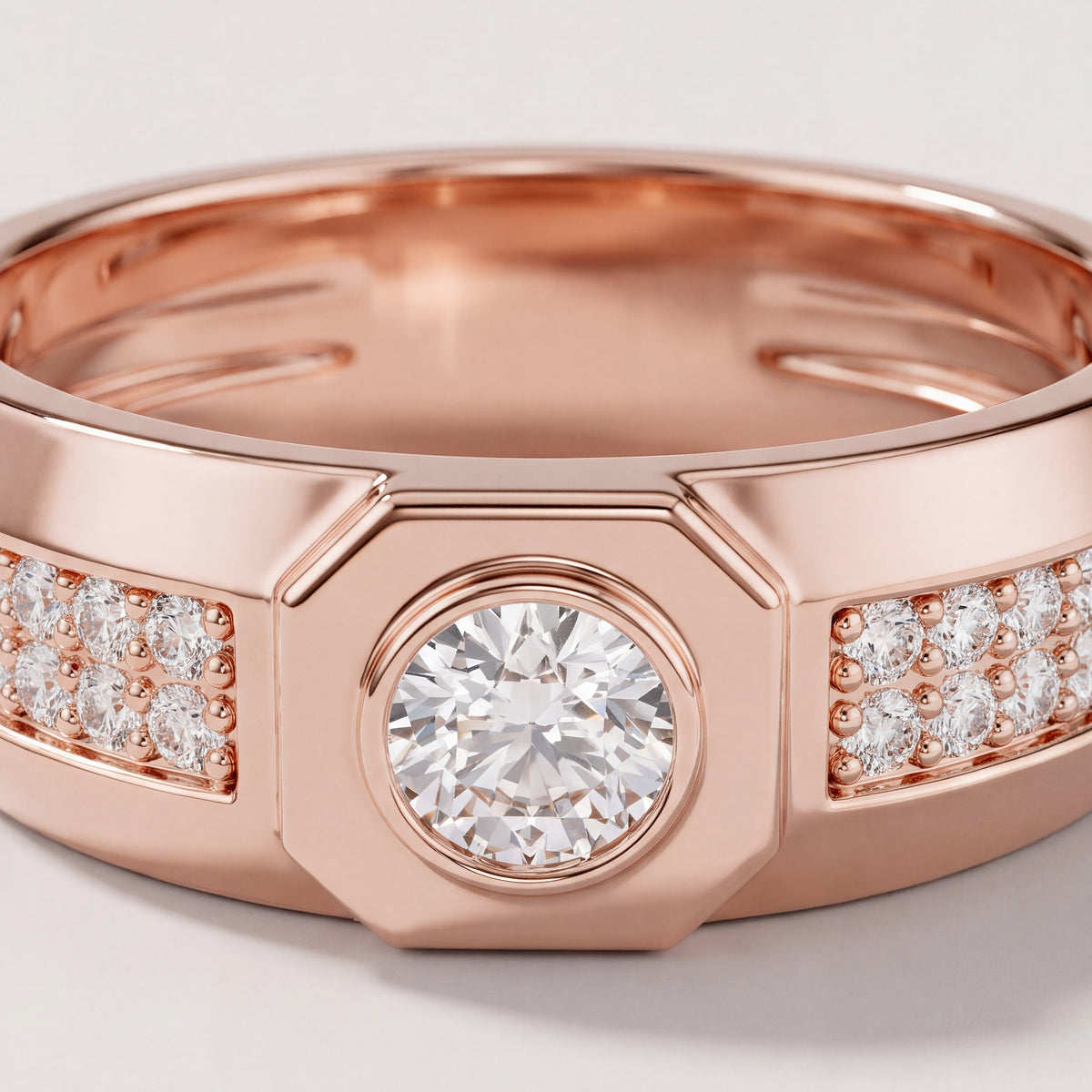 The Edgar Men's Ring - angle 2