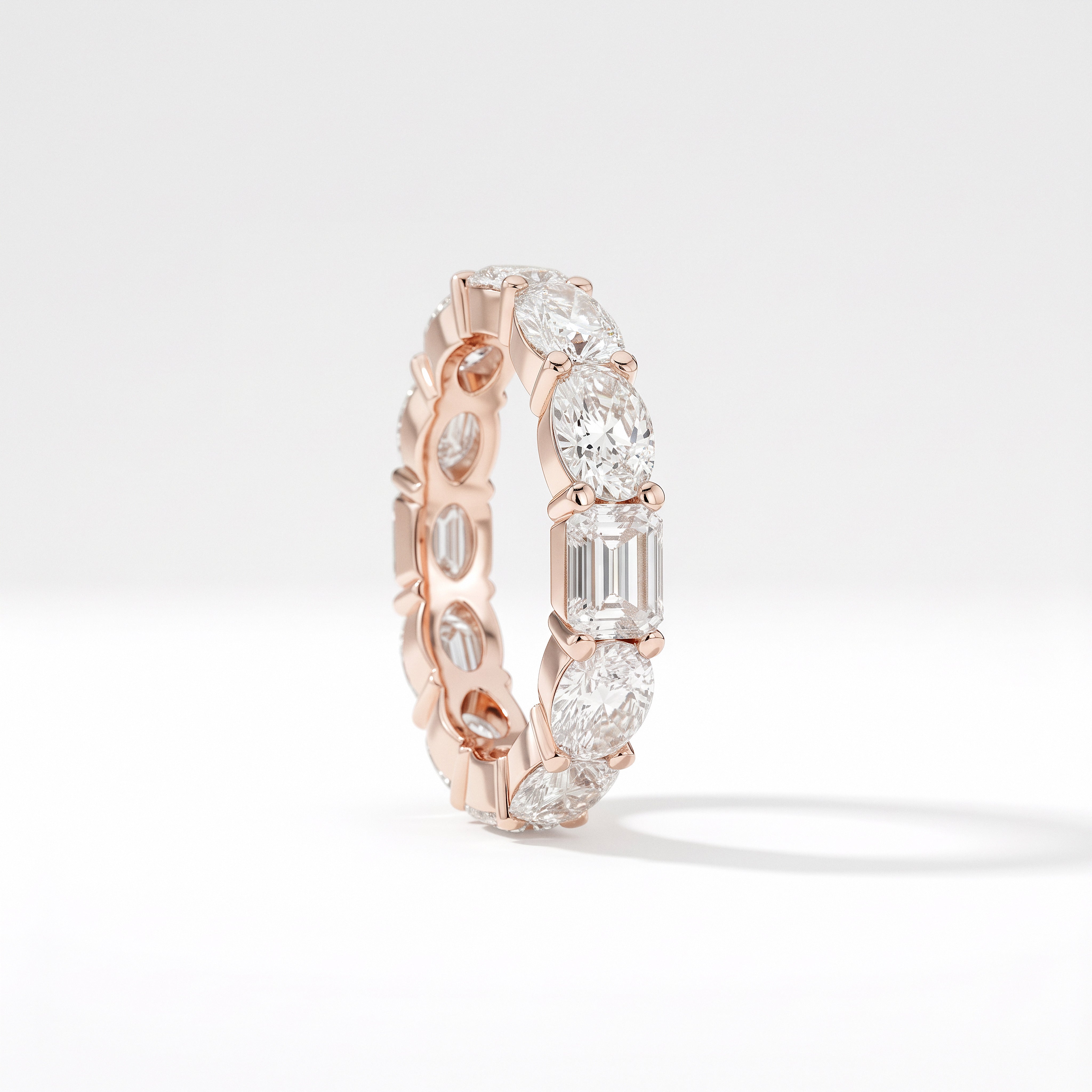 The Elisa Eternity Ring - angle 3