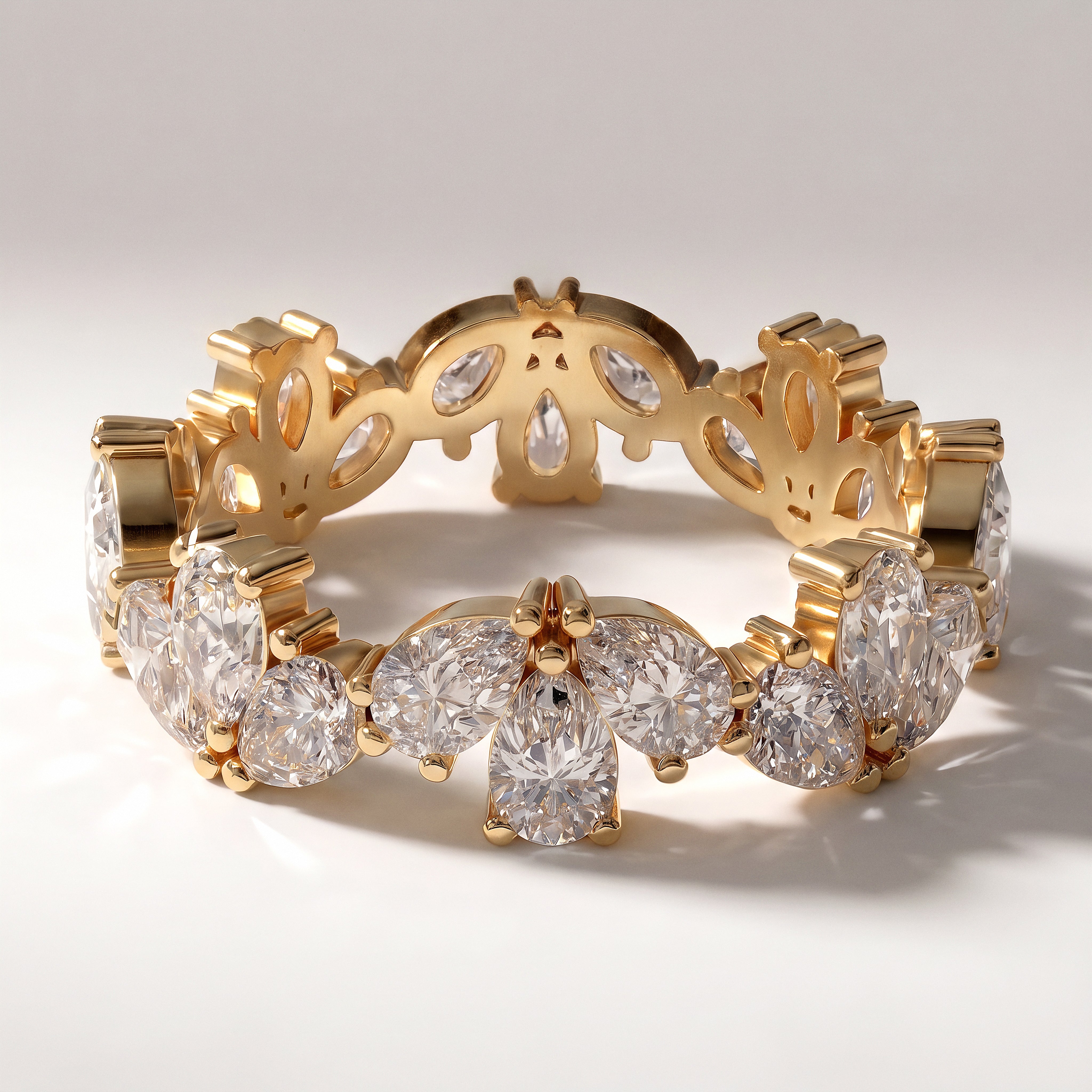 The Gaby Eternity Ring - angle 4