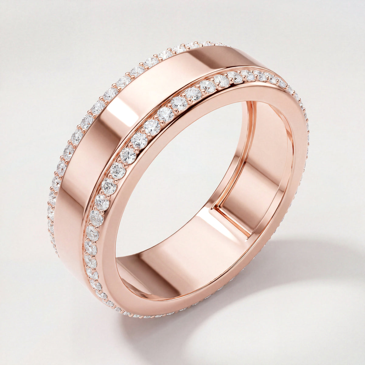 The Graham Men's Ring - angle 1