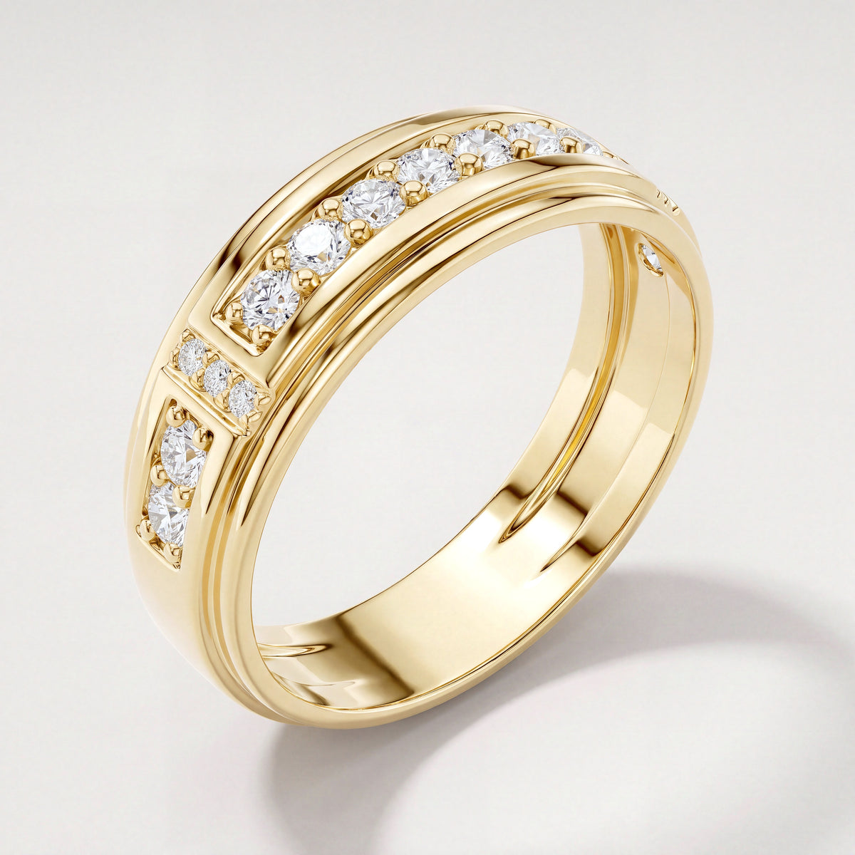 The Gregory Men's Ring - angle 4