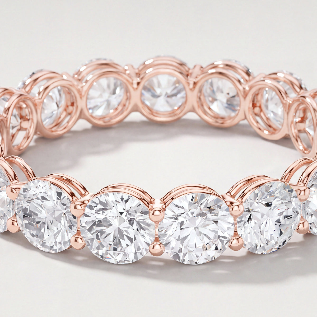 The Harriet Eternity Ring - angle 2