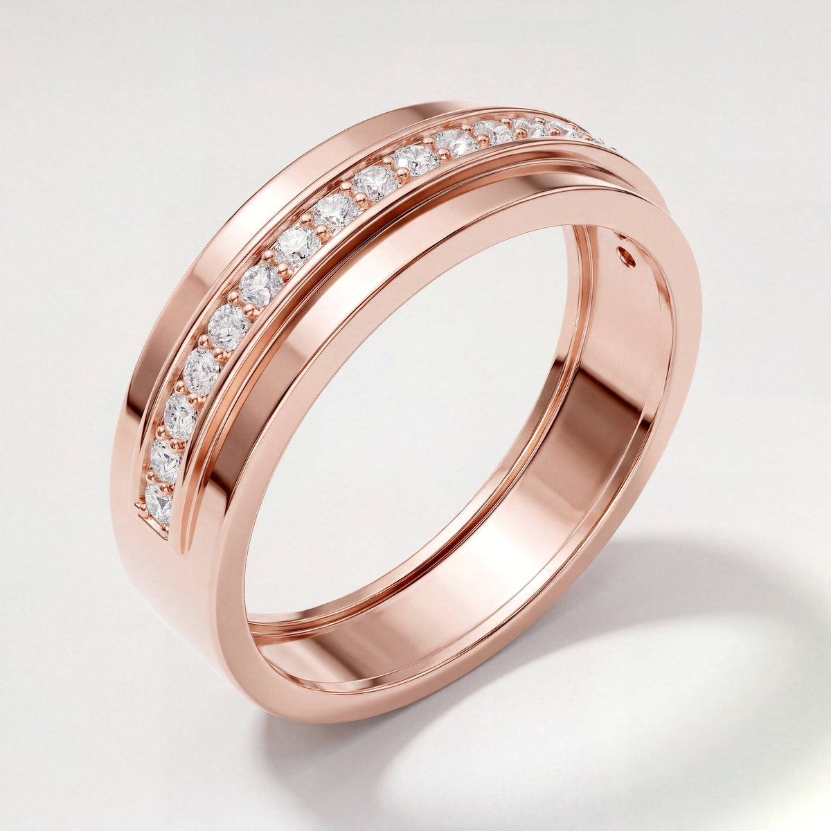 The Harrison Men's Ring - angle 1