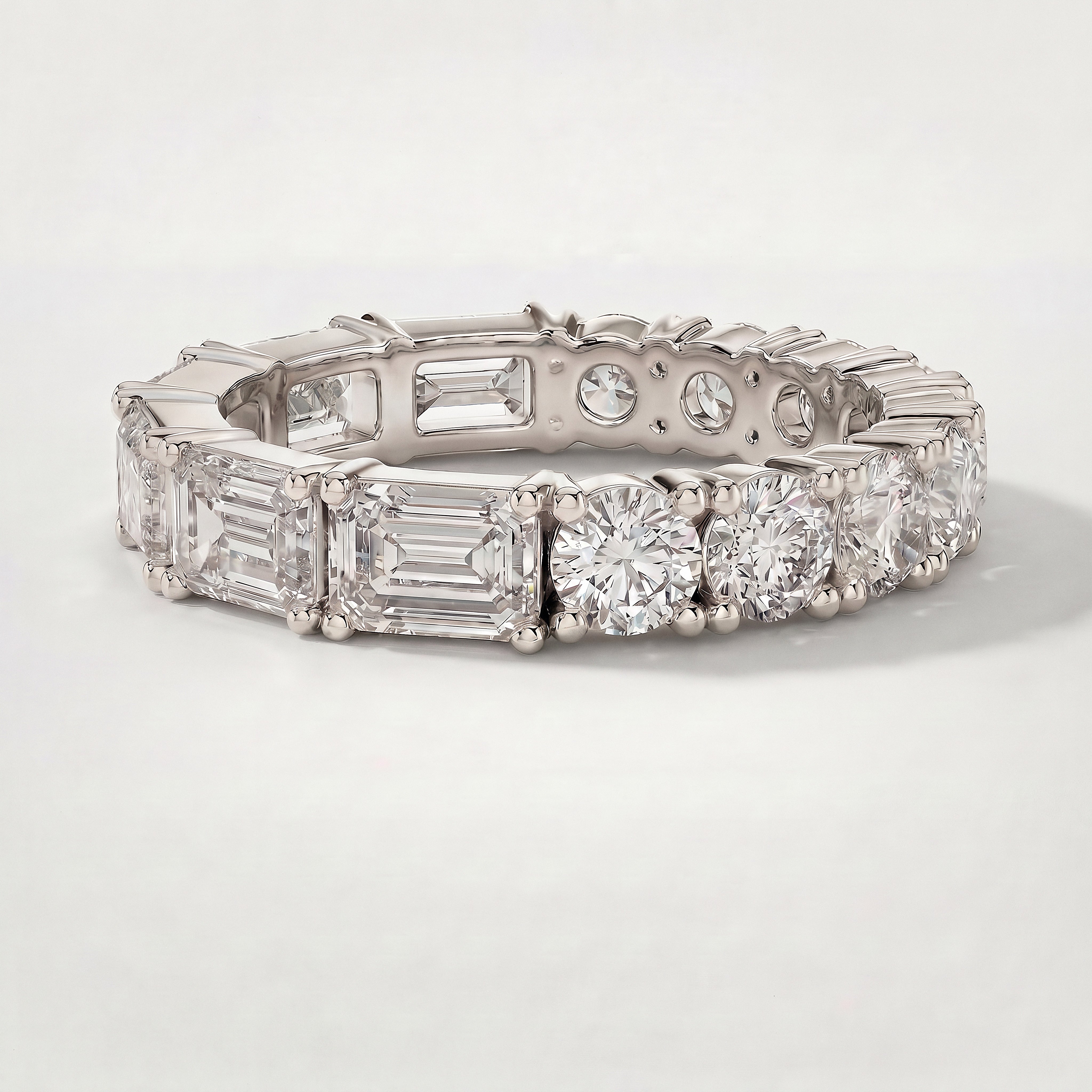 The "Jackie" Eternity Ring - angle 5