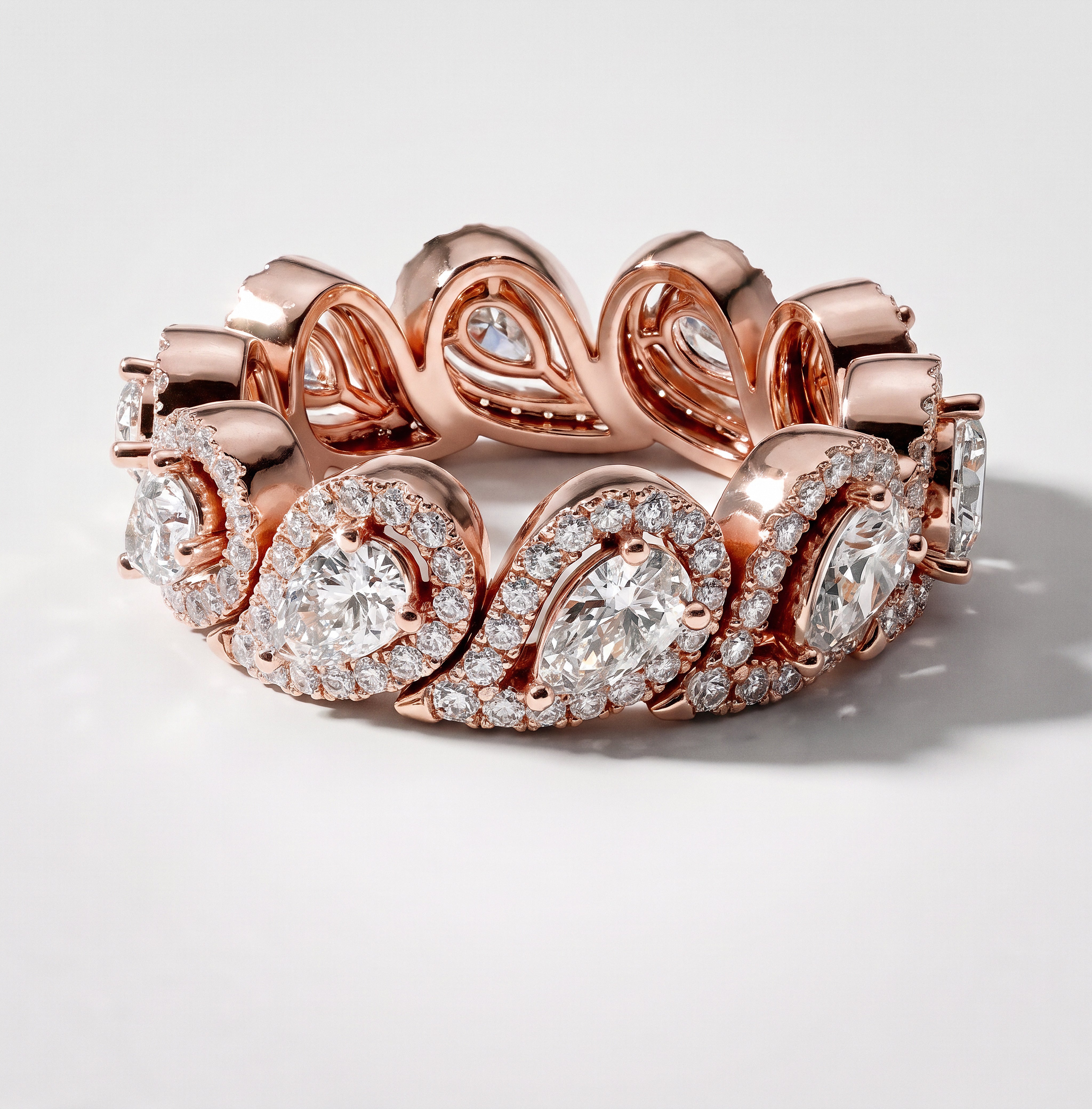 The "Jessica" Eternity Ring - angle 1