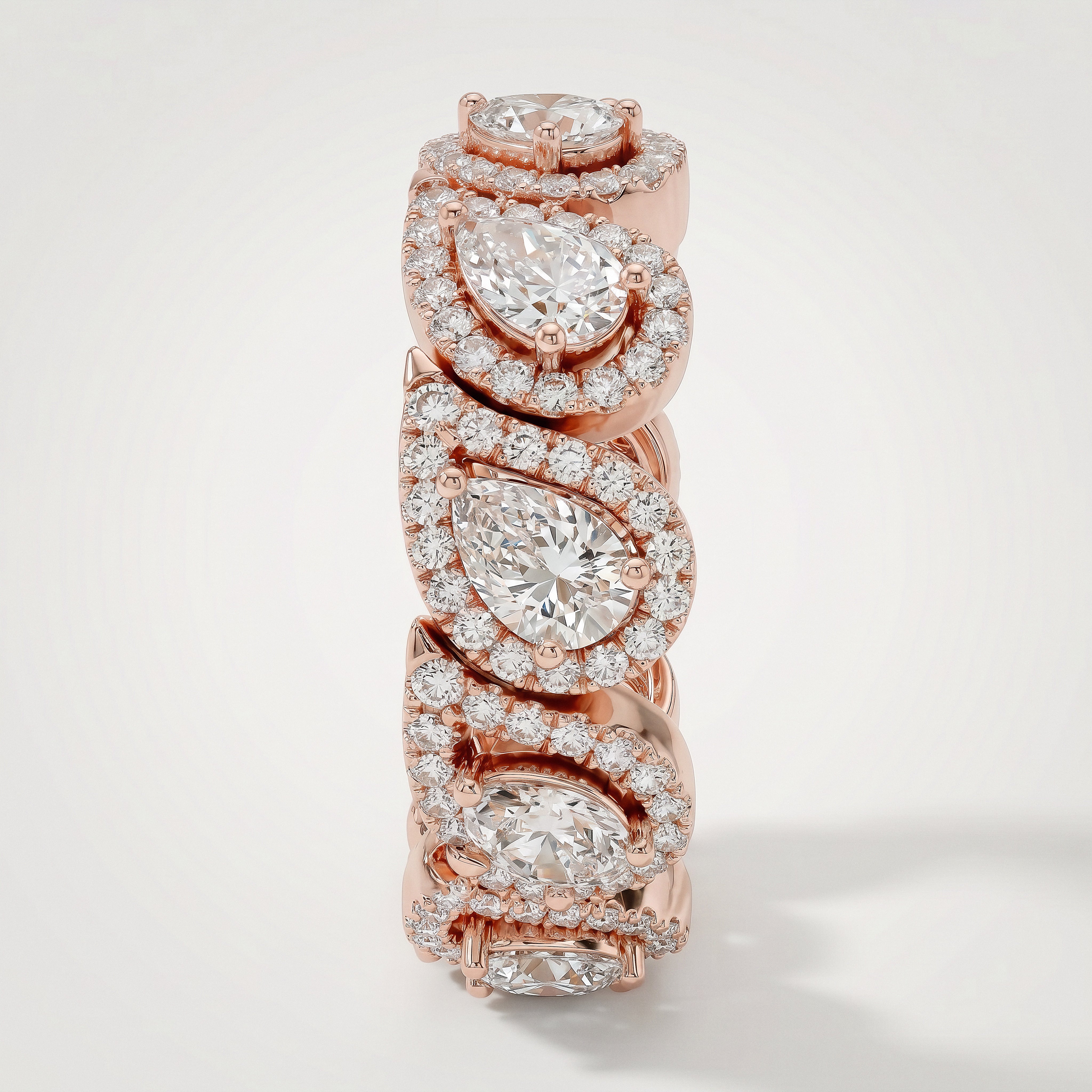 The "Jessica" Eternity Ring - angle 3