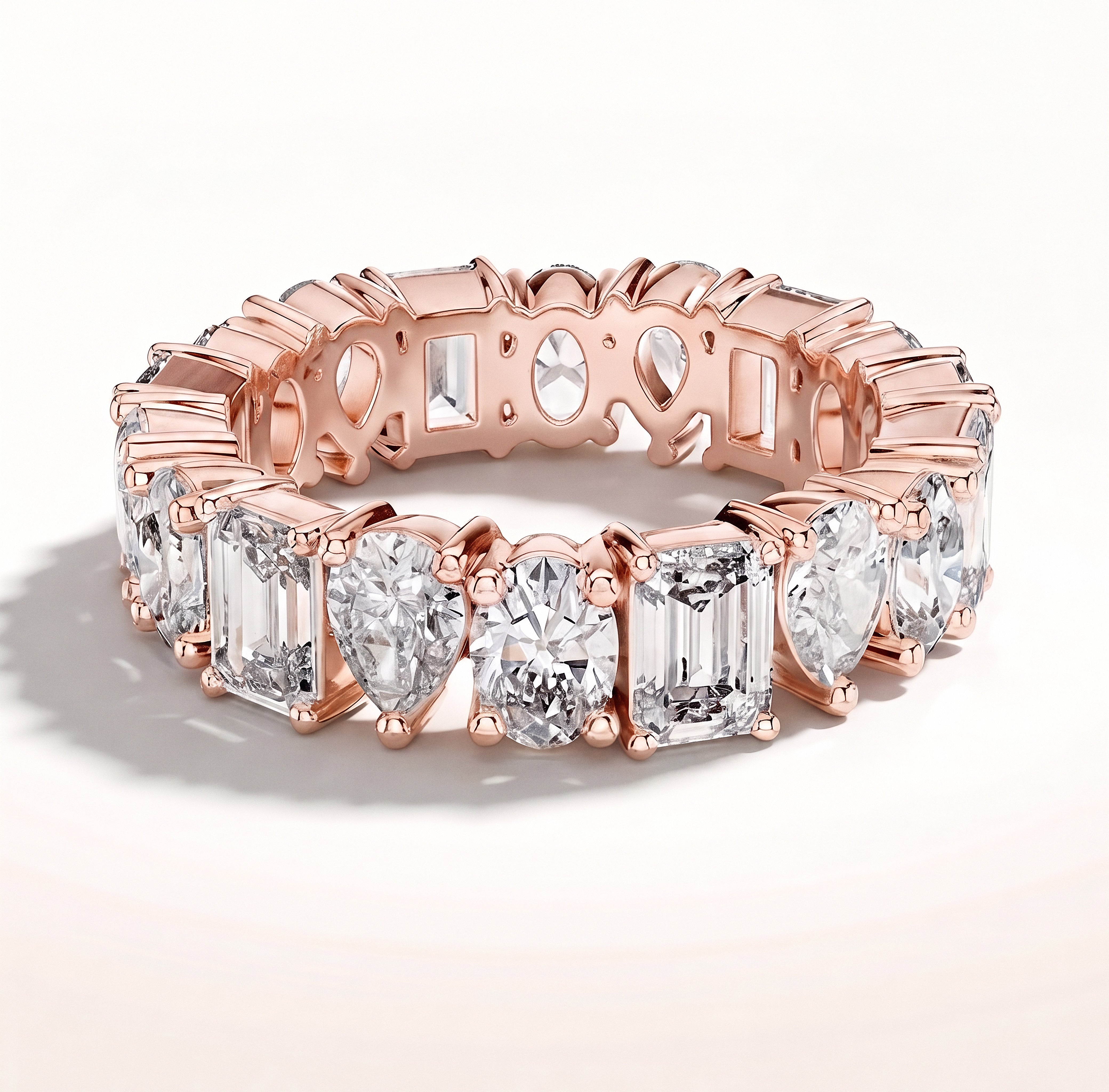 The Joyce Eternity Ring - angle 1