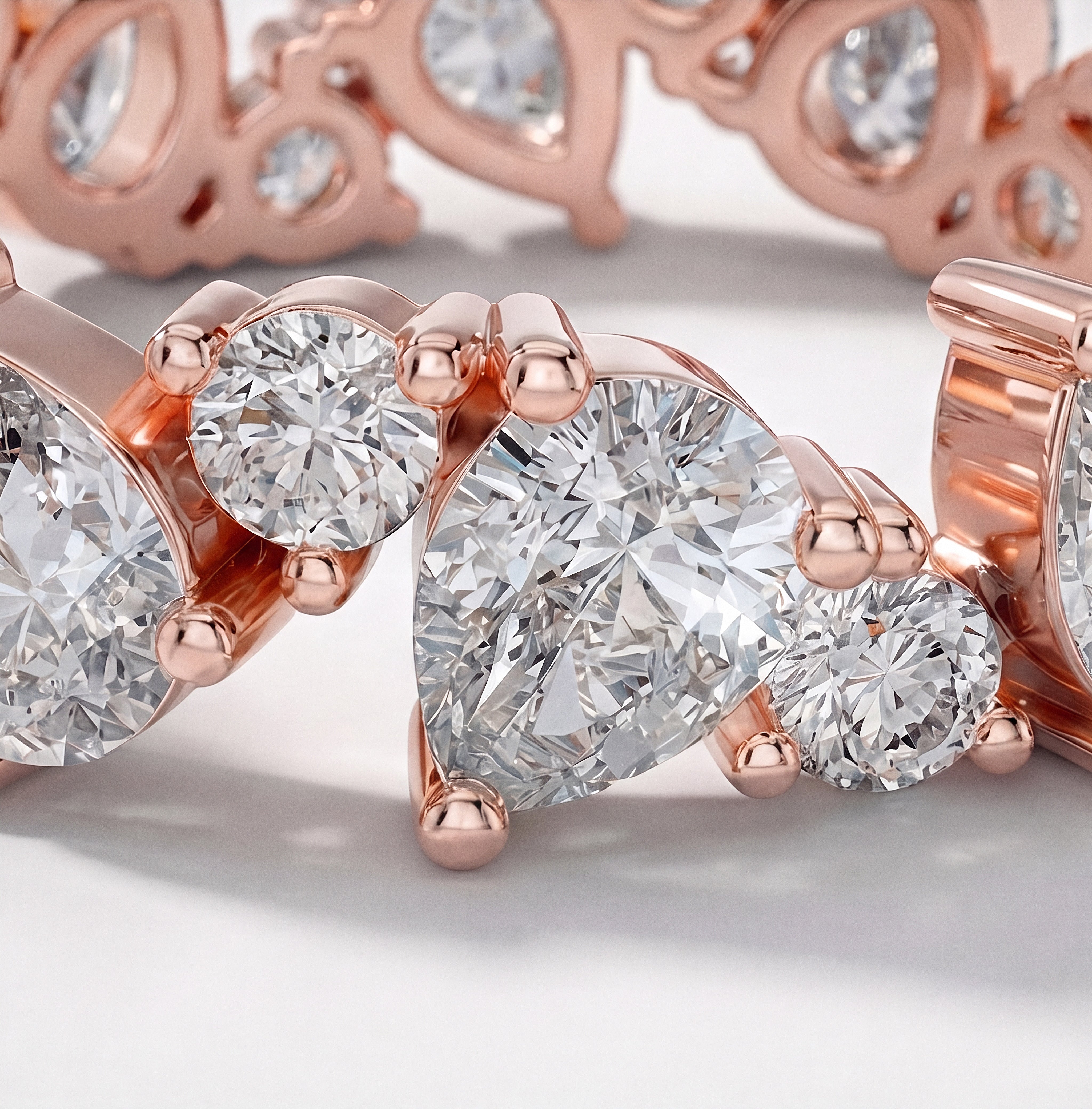 The Justine Eternity Ring - angle 2