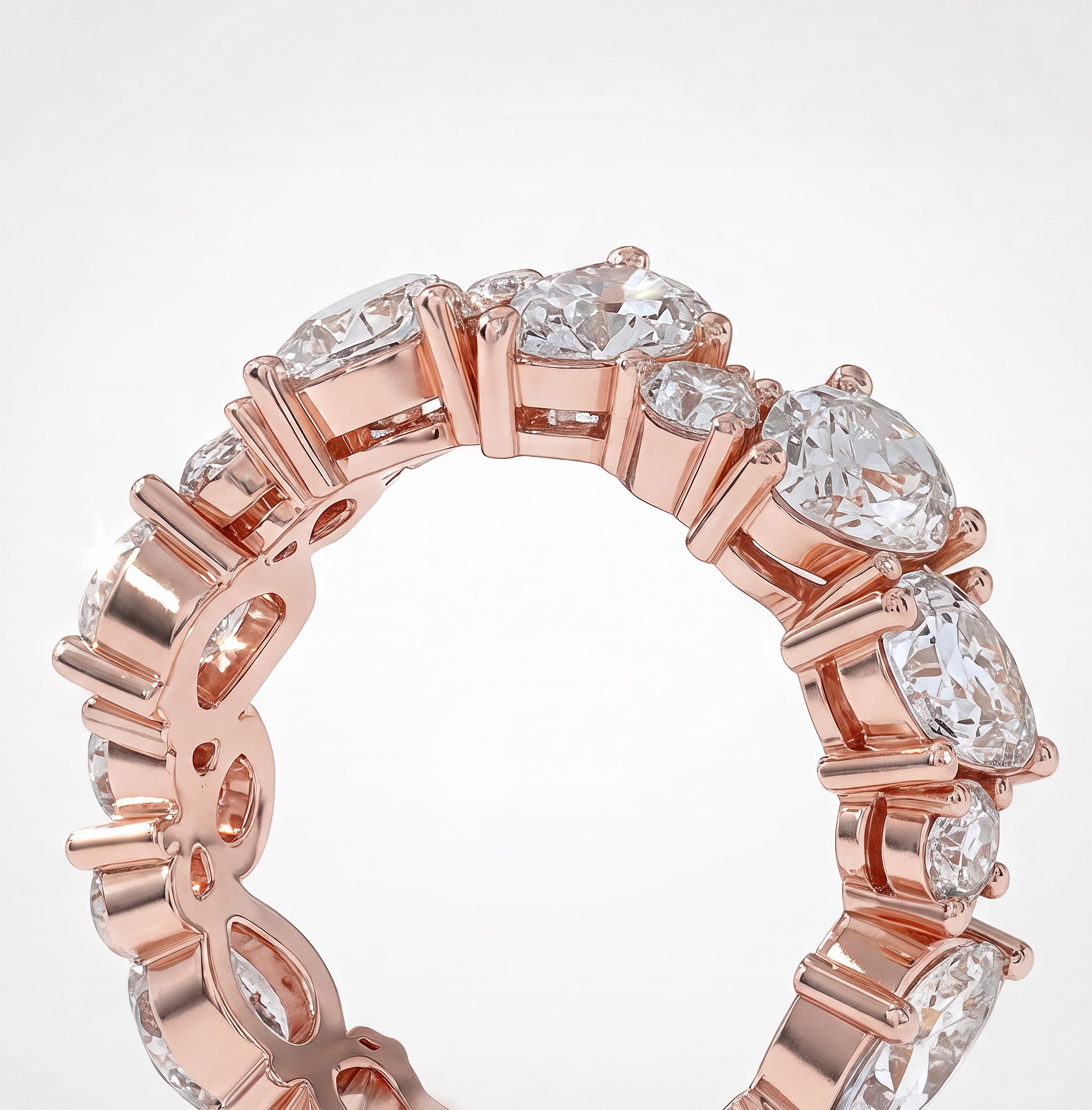 The Justine Eternity Ring - angle 3