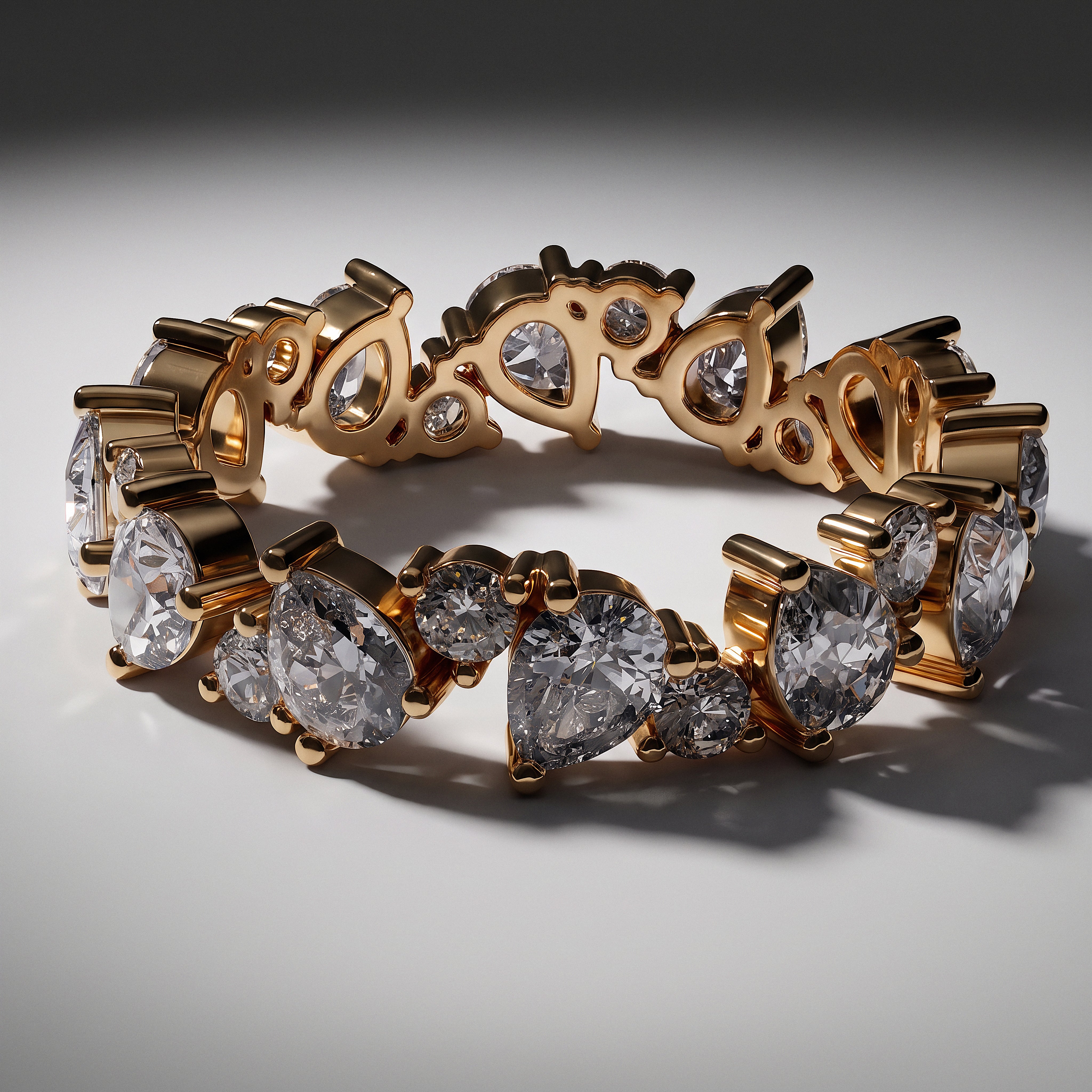 The Justine Eternity Ring - angle 4