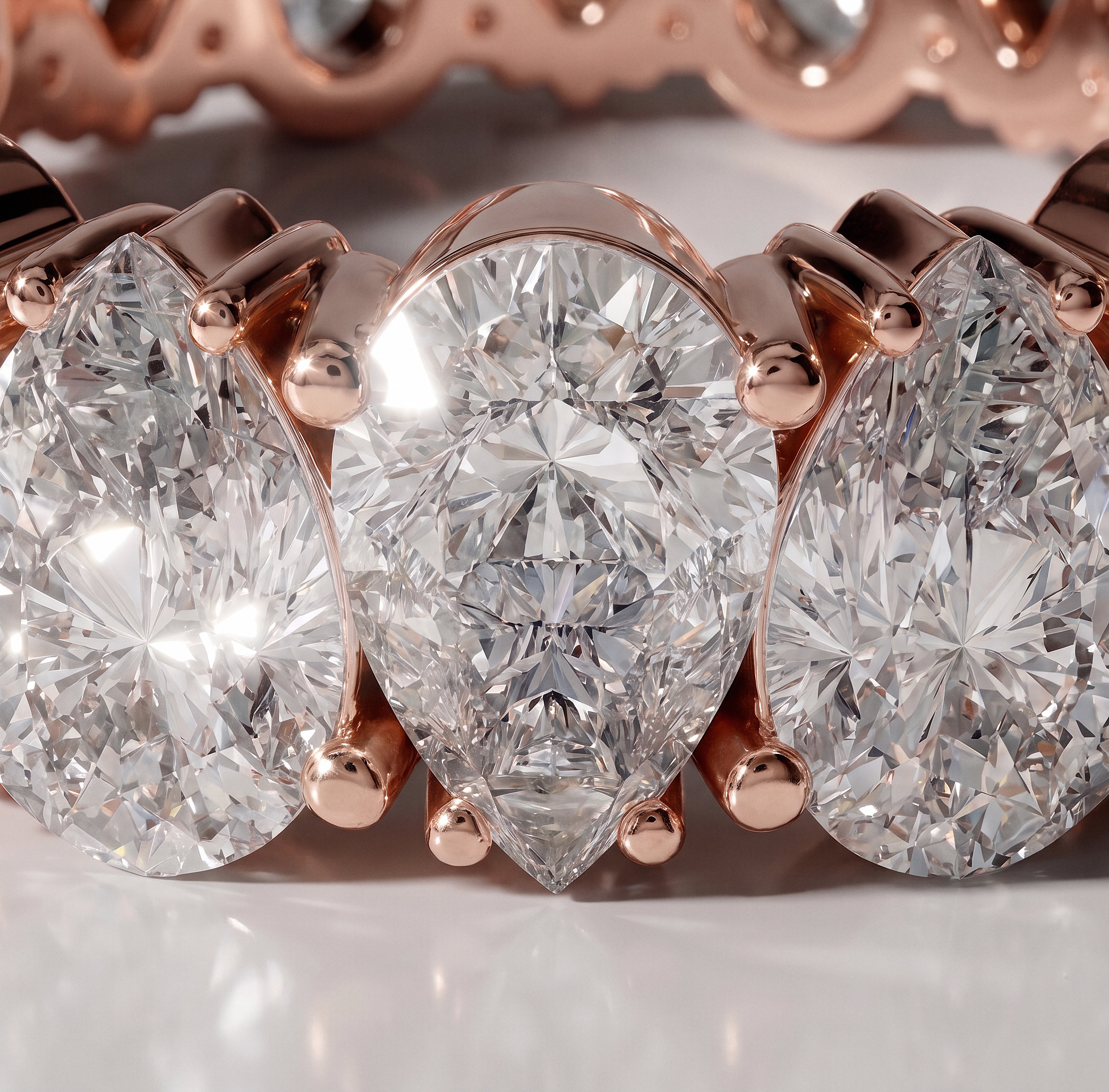 The Keira Eternity Ring - angle 3