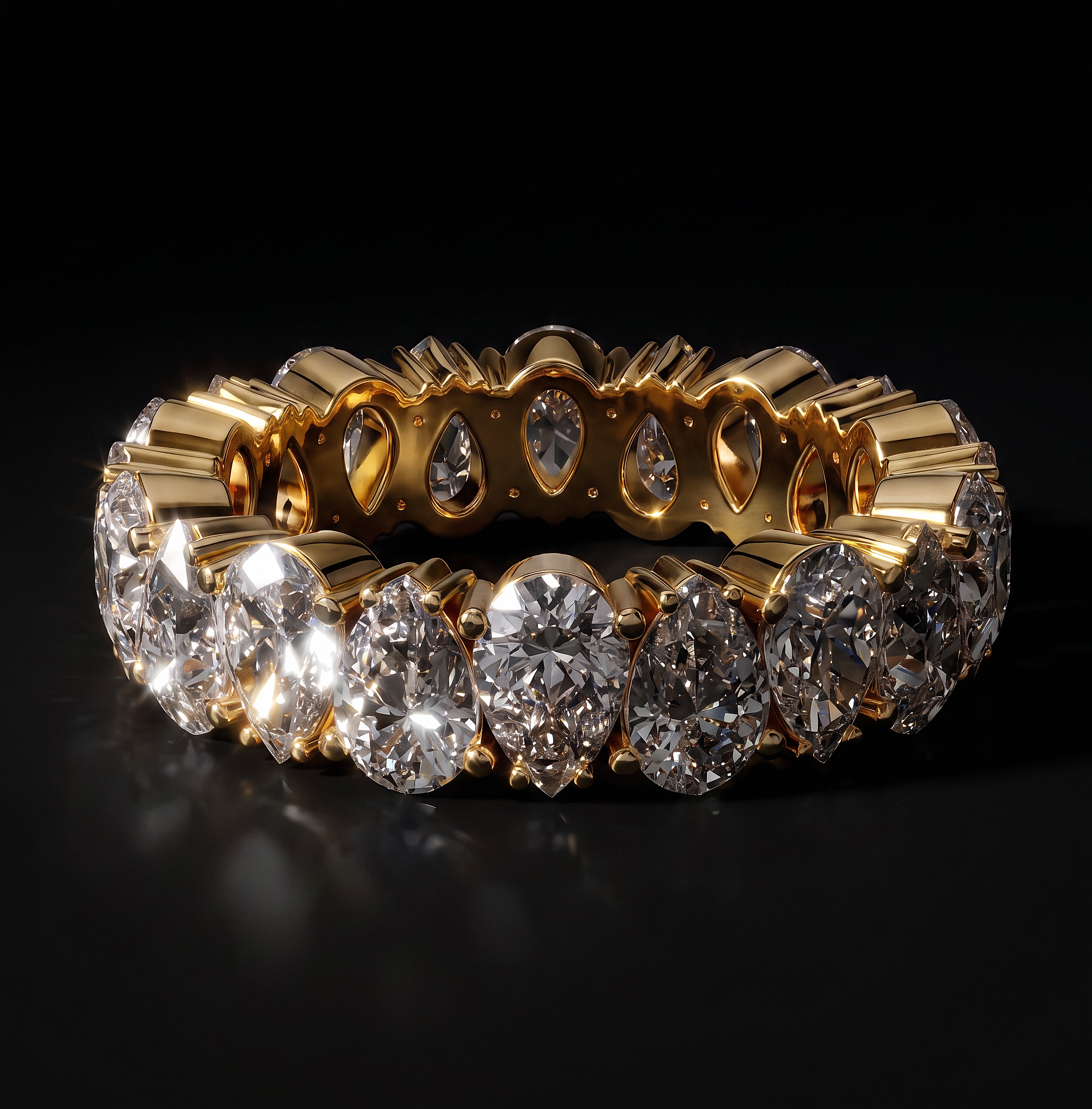 The Keira Eternity Ring - angle 4