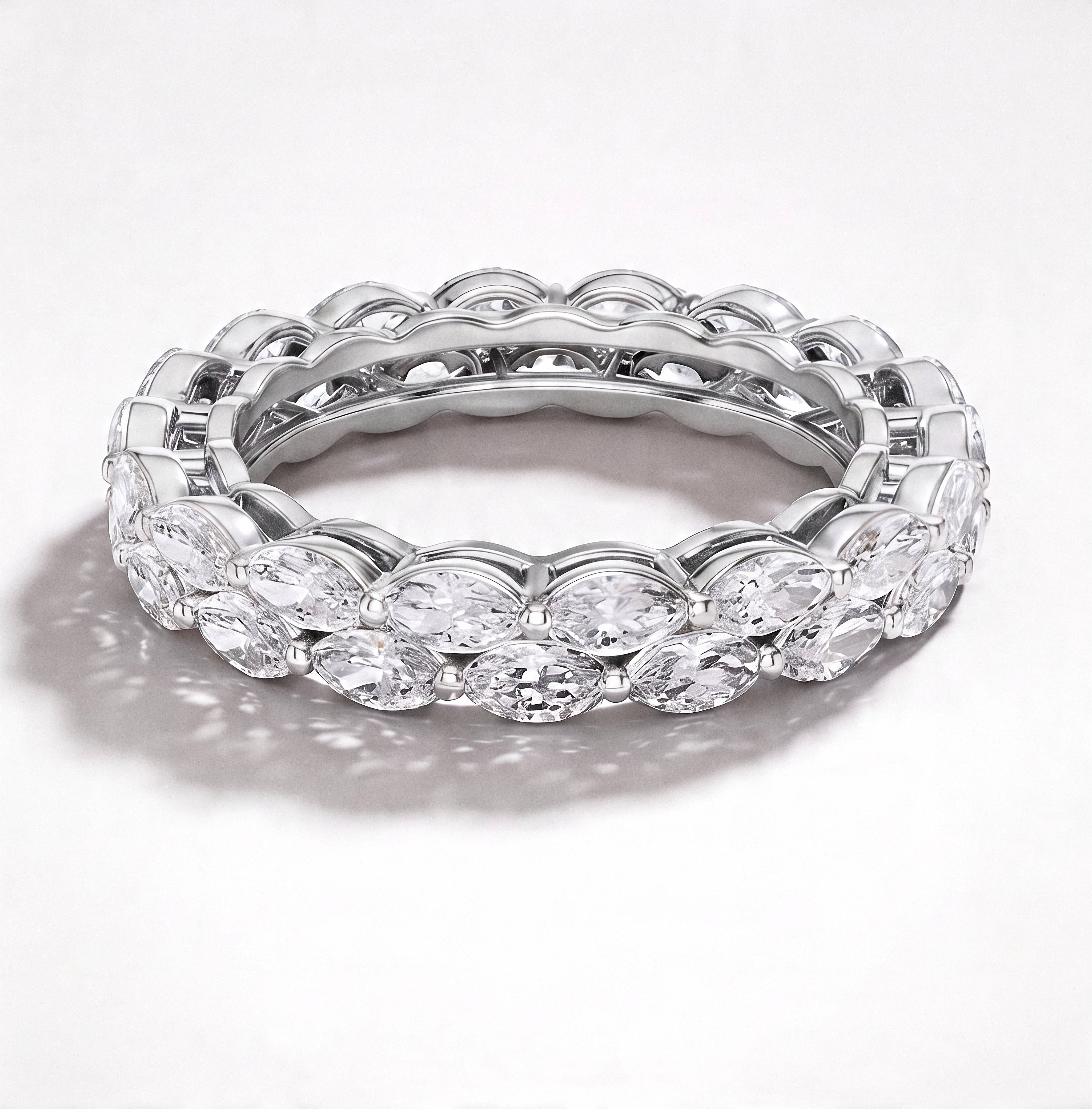 The Lane Eternity Ring - angle 6