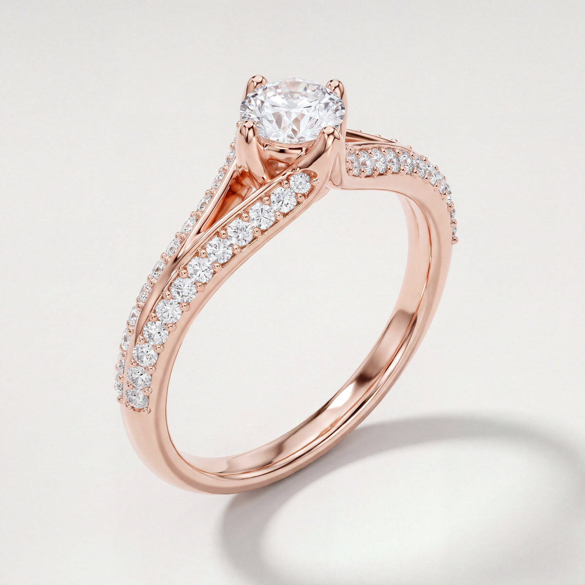 The Lisette Engagement Ring - angle 1