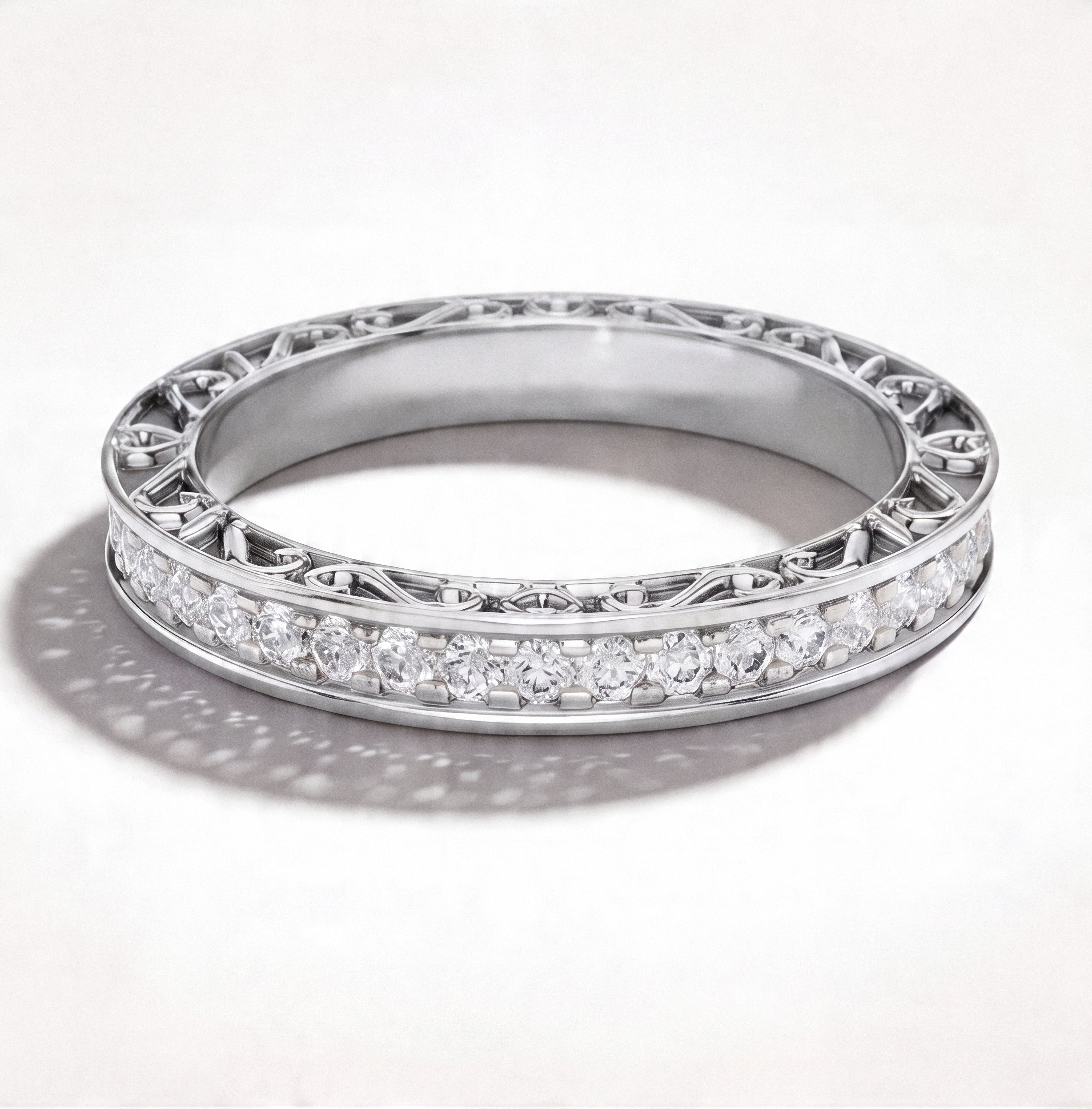 The "Mallory" Eternity Ring - angle 5