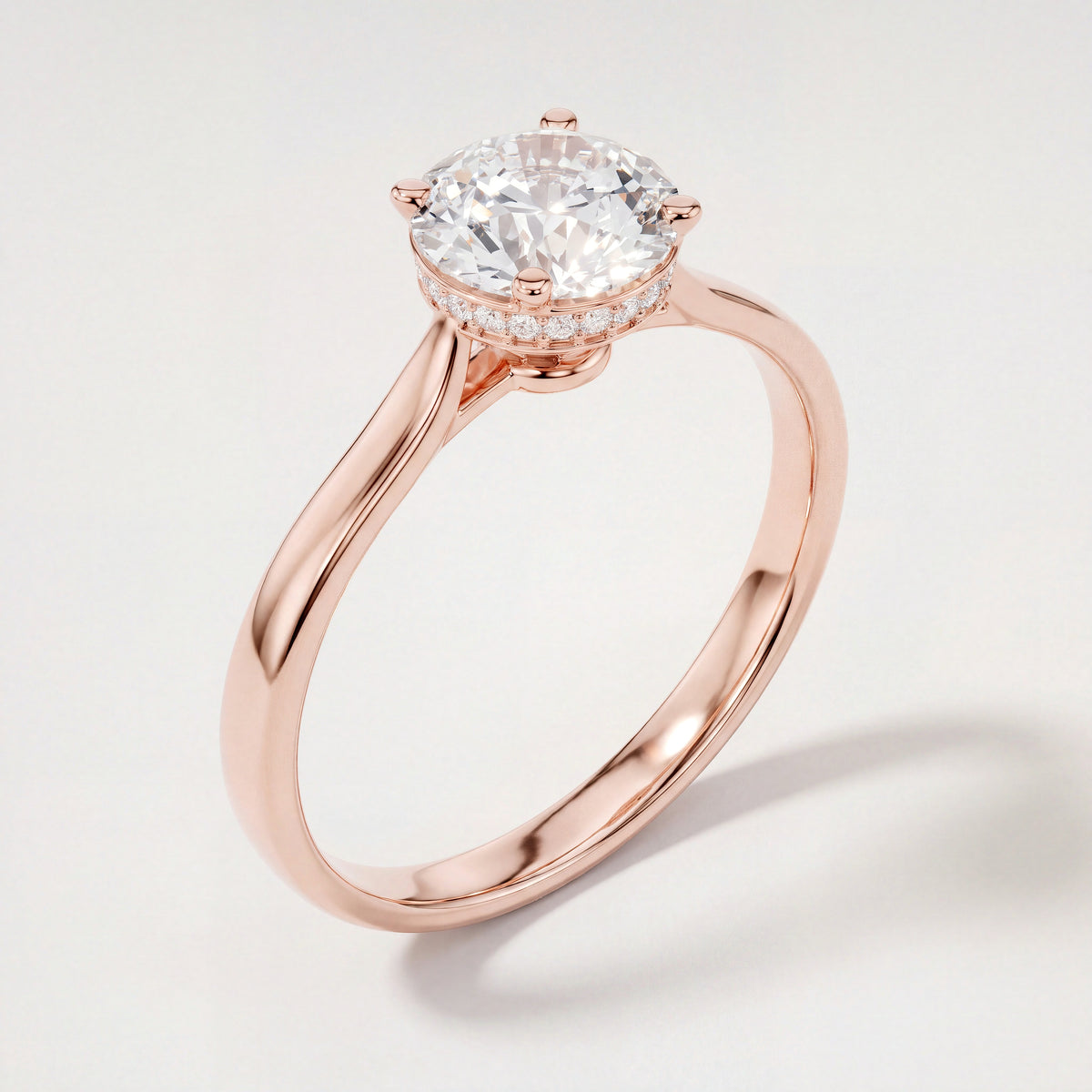 The Millicent Engagement Ring - angle 1