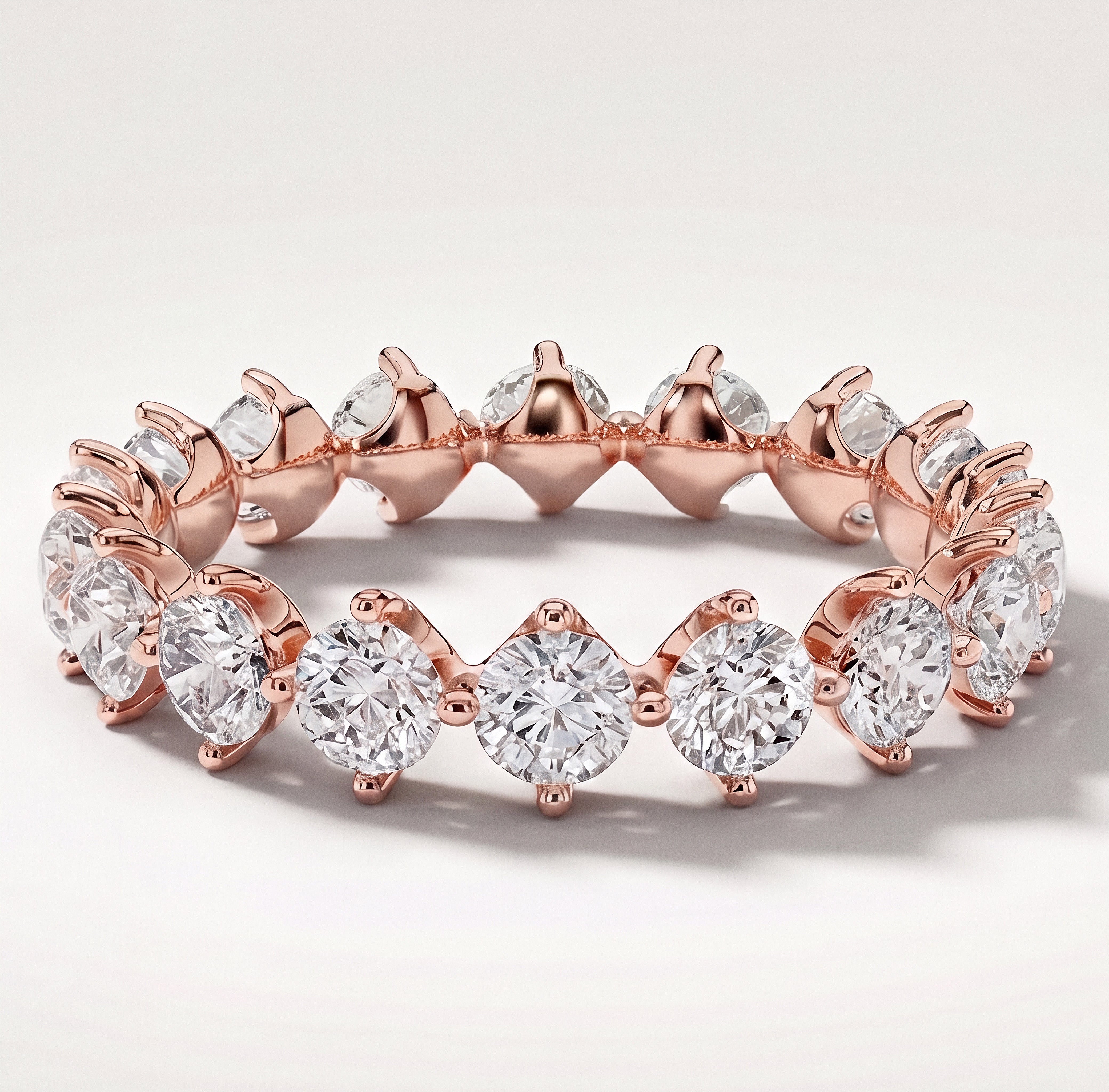 The Paulina Eternity Ring - angle 1