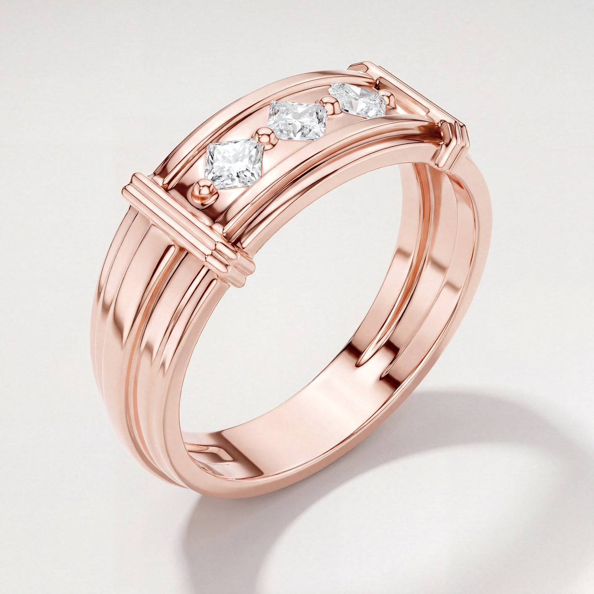 The Roderick Men's Ring - angle 1