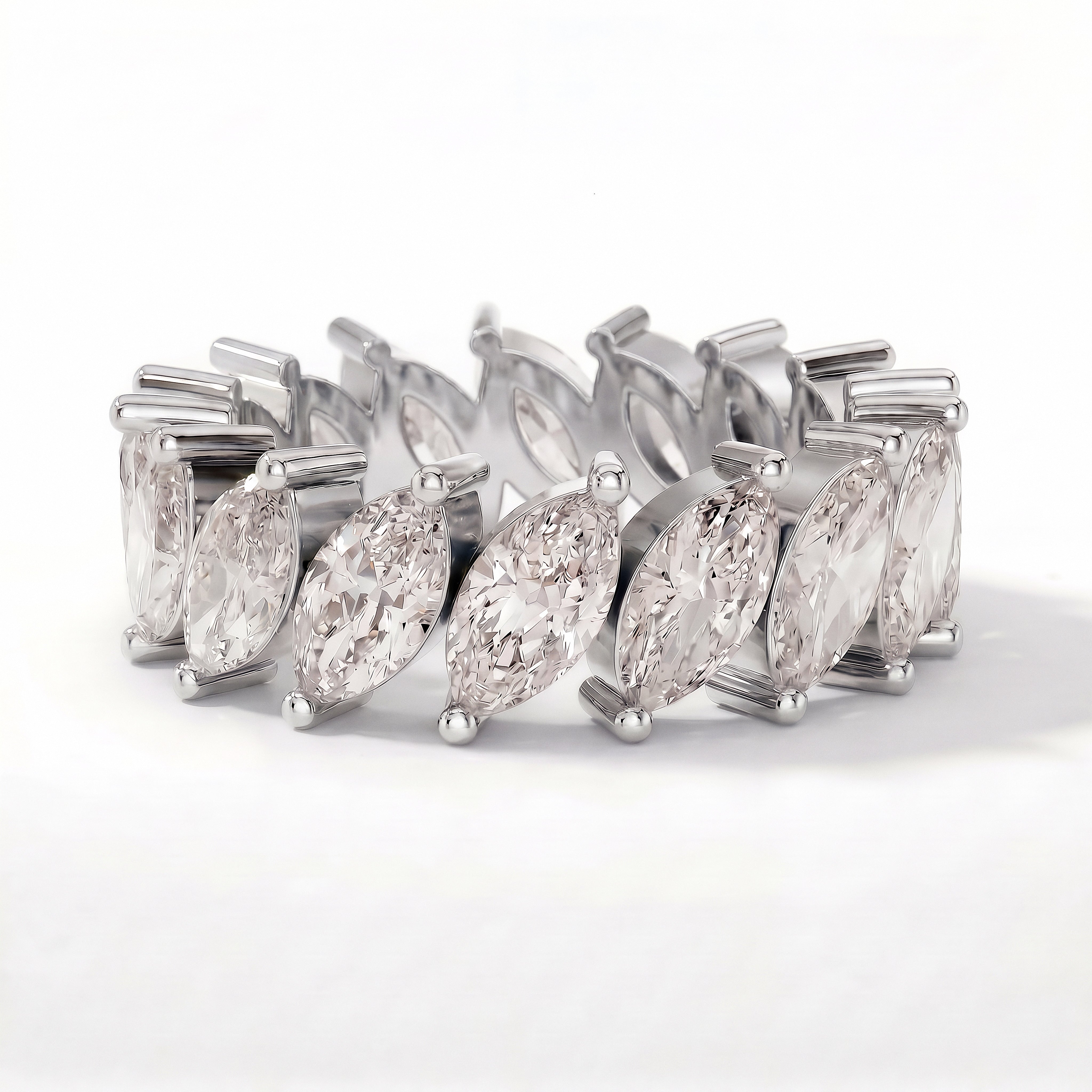 The Sarah Eternity Ring - angle 5