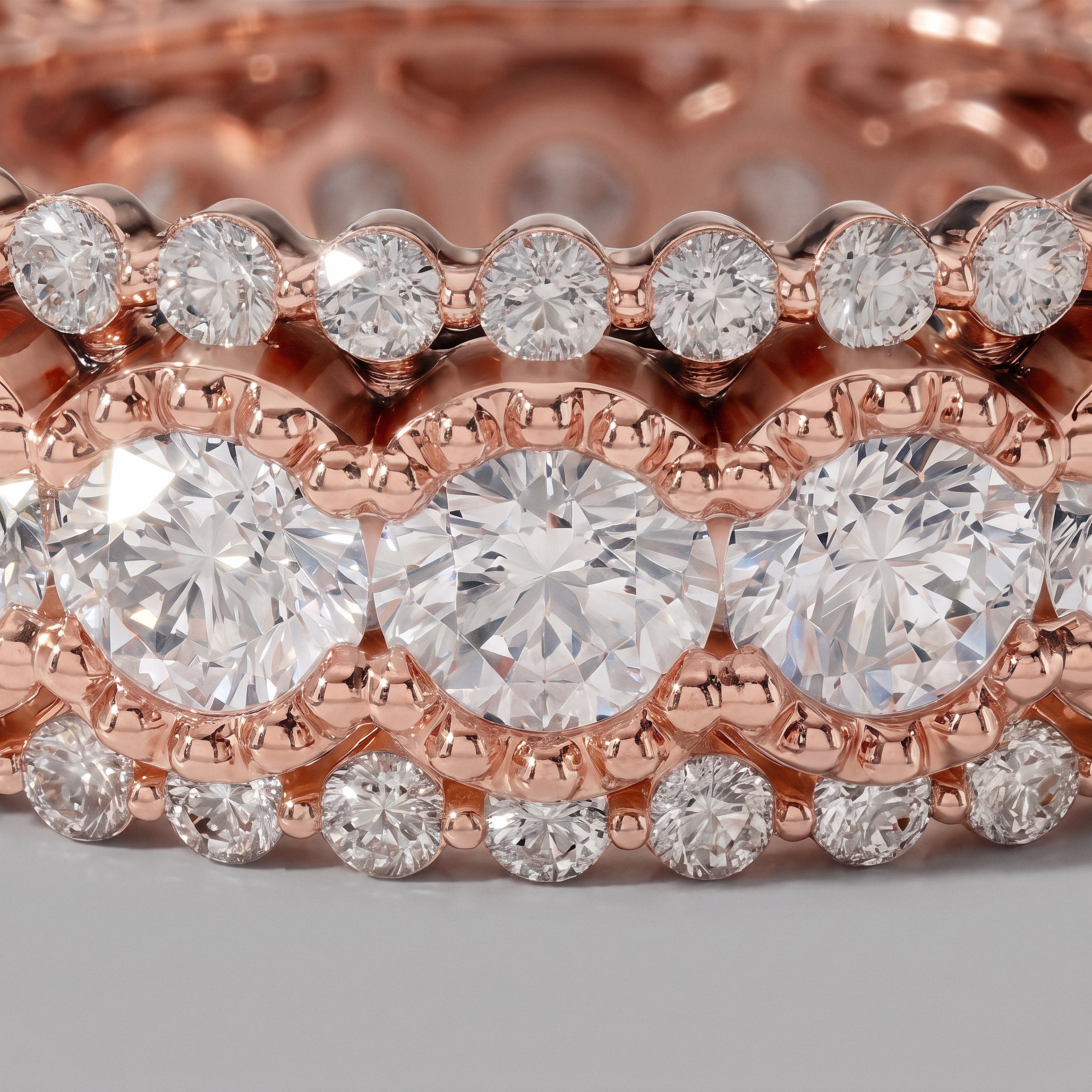 The Sofia Eternity Ring - angle 2