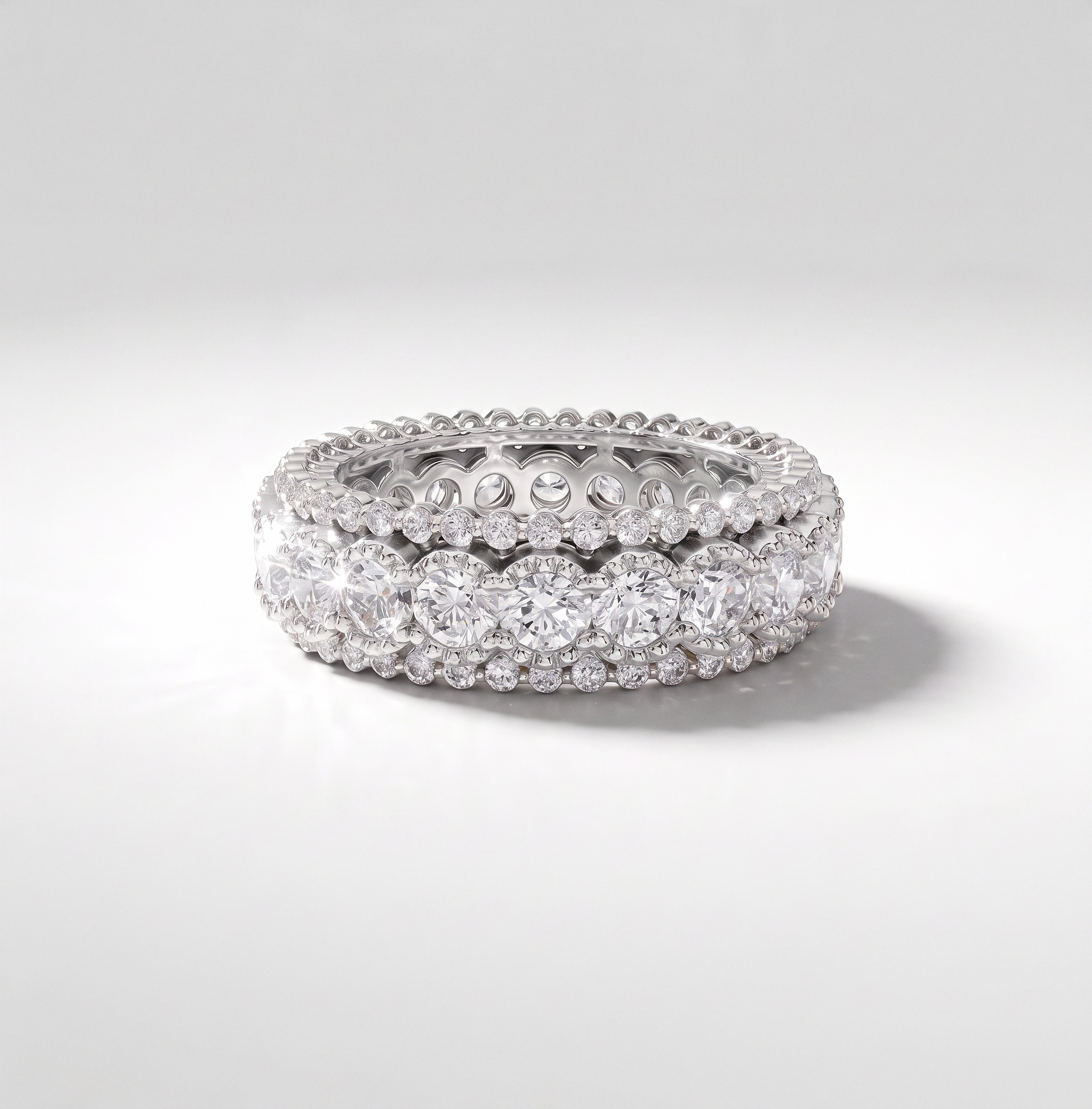 The Sofia Eternity Ring - angle 5