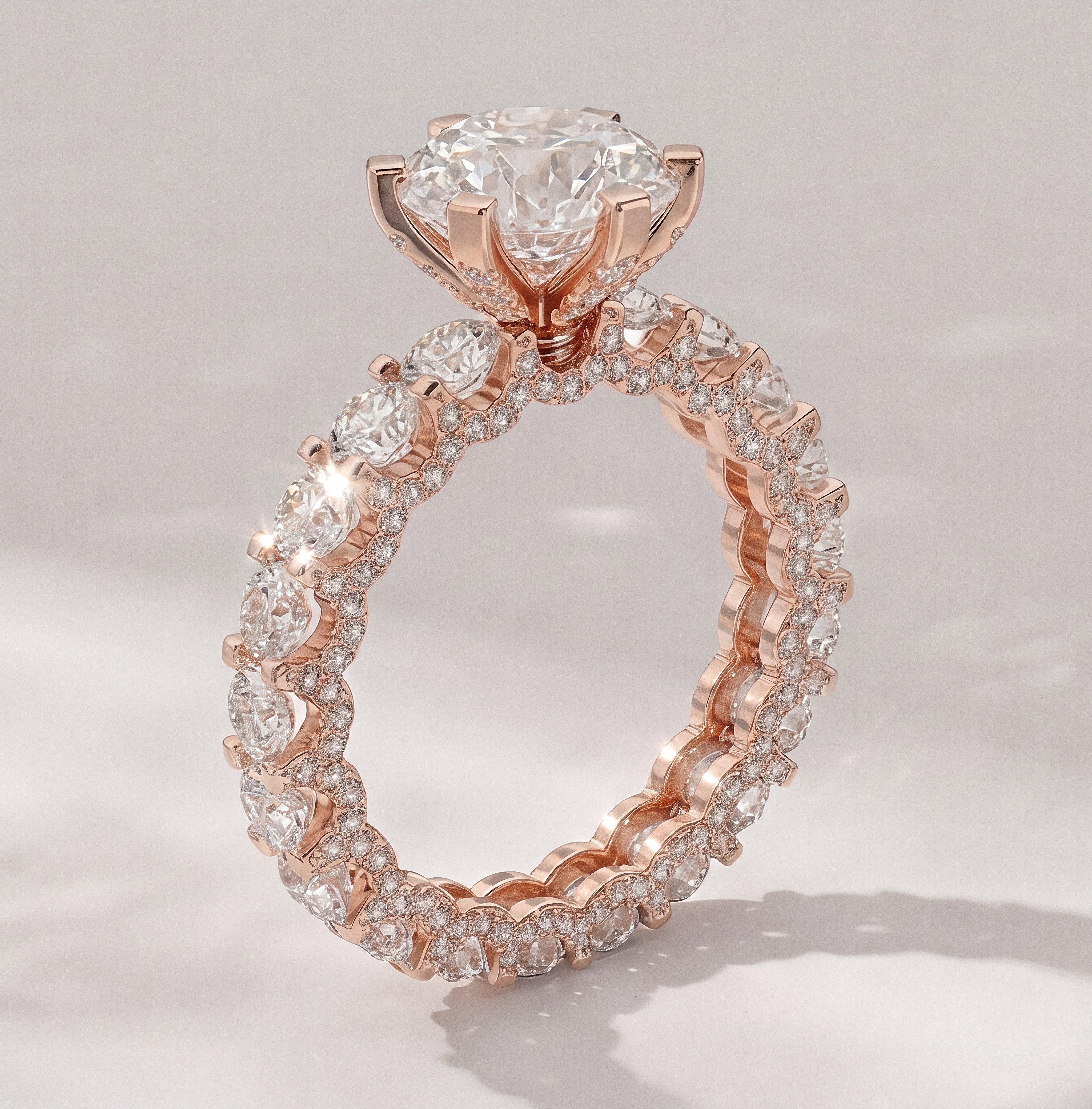 The Statement Diamond Engagement Ring - angle 1