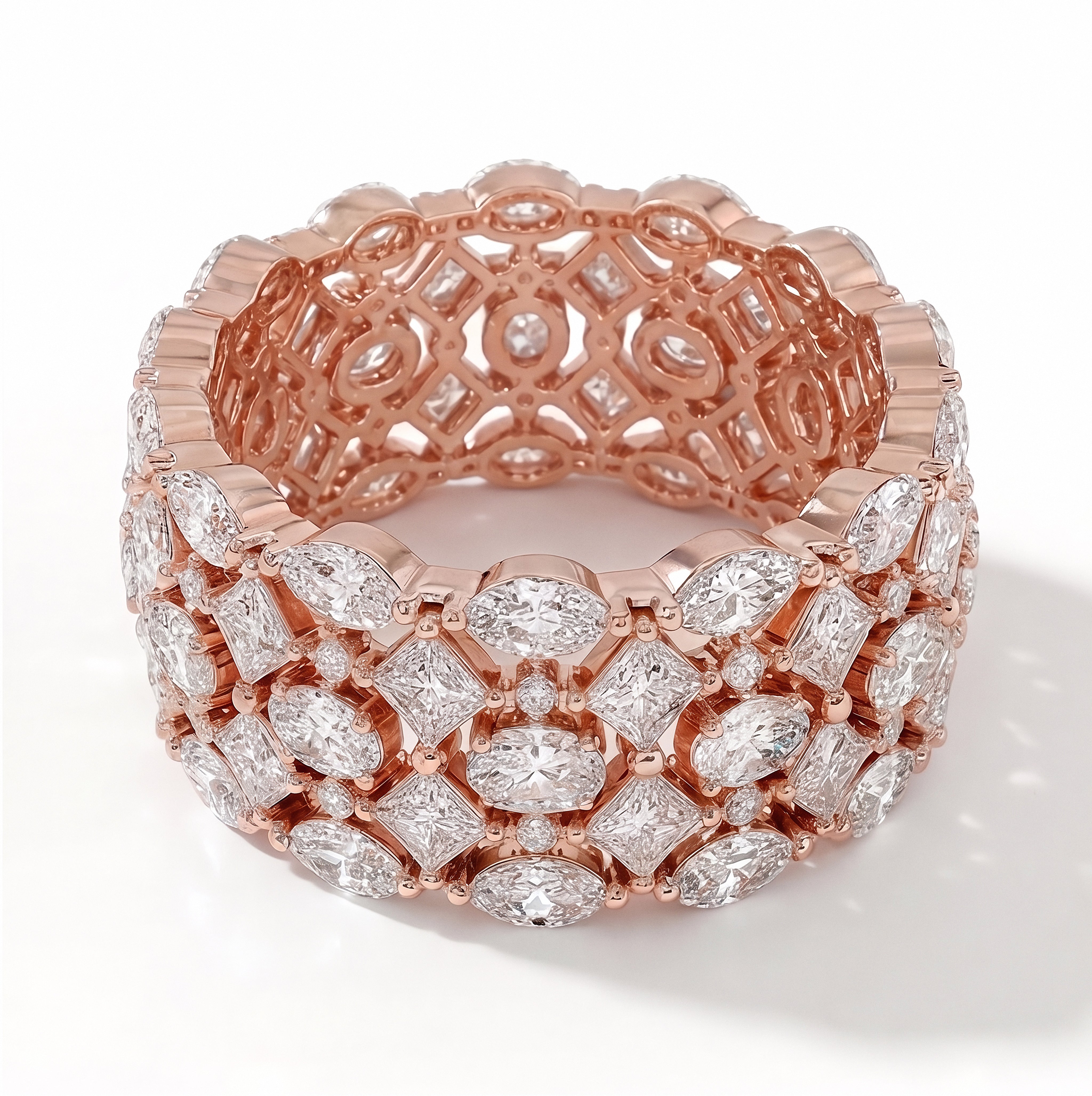 The Tracy Eternity Ring - angle 1
