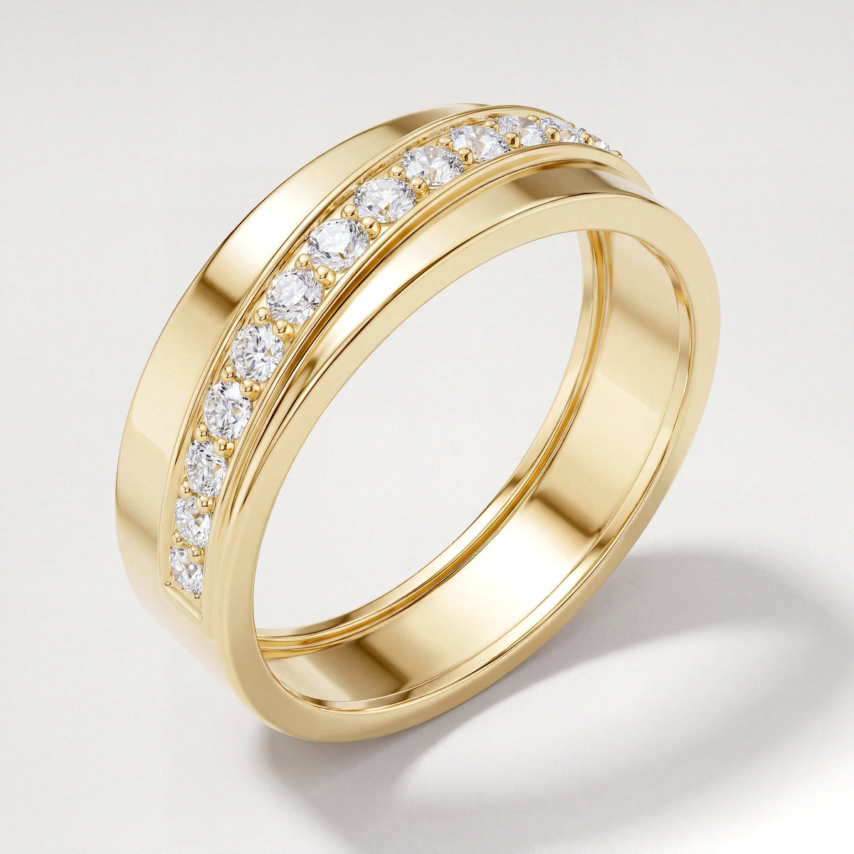 The Tristan Men's Ring - angle 4