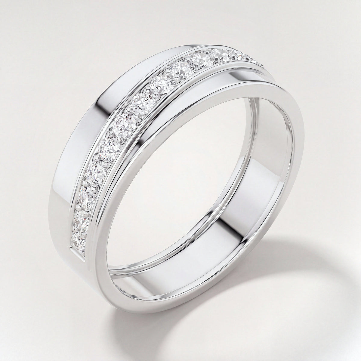 The Tristan Men's Ring - angle 5
