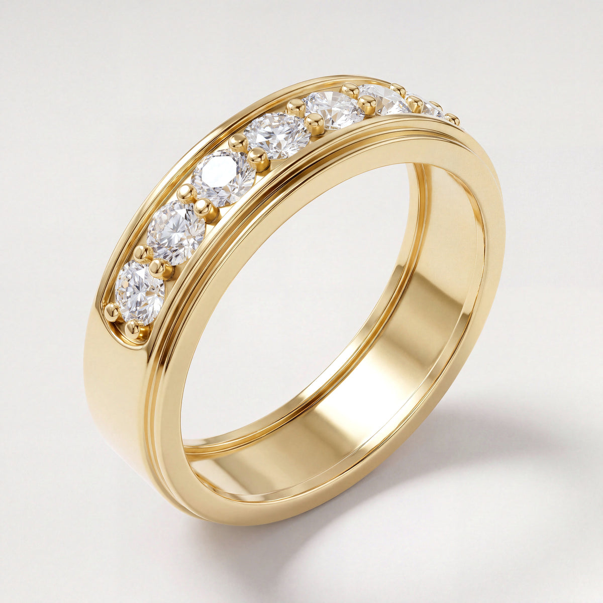 The Wesley Men's Ring - angle 4
